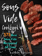 Sous Vide Cookbook: 575 Best Sous Vide Recipes of All Time