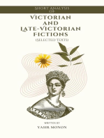 Short Analysis of Victorian and Late-Victorian Fictions
