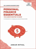 Personal Finance Essentials You Always Wanted to Know: Self Learning Management