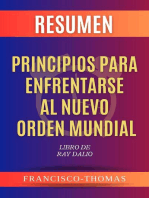 Resumen de Principios para enfrentarse Al Nuevo Orden Mundial por Ray Dalio: Un Resumen Completo