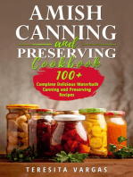 Amish Canning and Preserving COOKBOOK