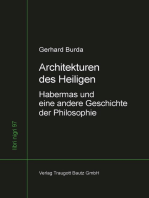 Architekturen des Heiligen: Habermas und eine andere Geschichte der Philosophie