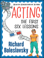 Acting : The First Six Lessons