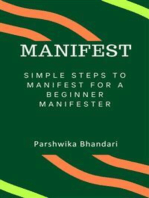 Simple steps to manifest for a beginner