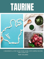Taurine: A Beginner's 4-Step Quick Start Guide, With Sample Recipes and a Food List