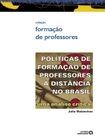 Políticas de formação de professores a distância no Brasil:  uma análise crítica 