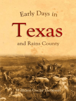 Early Days in Texas and Rains County (1917)