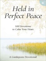 Held in Perfect Peace: 100 Devotions to Calm Your Heart