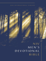 NIV, Men's Devotional Bible