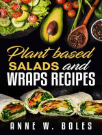 Plant Based Salads and Wraps Recipes