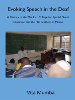 Evoking Speech in the Deaf: A History of the Montfort College for Special Needs Education and the FIC Brothers in Malawi
