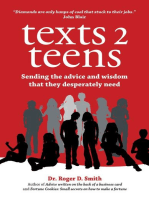 Texts 2 Teens: Sending the advice and wisdom that they desperately need