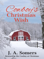 Cowboy's Christmas Wish: Rescued by the Cowboy at Christmas, #4