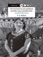 Una inventora de palabras escribe una constitución: Un perfil de Elisa Loncon