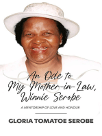 An Ode to My Mother-in-Law, Winnie Serobe: A mentorship of love and honour