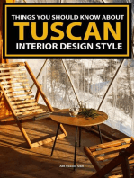 Things You Should Know About Tuscan Interior Design Style