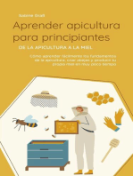 Aprender apicultura para principiantes - De la apicultura a la miel: Cómo aprender fácilmente los fundamentos de la apicultura, criar abejas y producir tu propia miel en muy poco tiempo