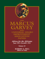 The Marcus Garvey and Universal Negro Improvement Association Papers, Vol. IX: Africa for the Africans June 1921-December 1922