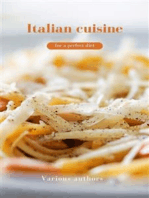 Italian cuisine for a perfect diet (translated)