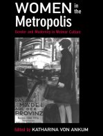 Women in the Metropolis: Gender and Modernity in Weimar Culture