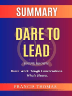 Dare To Lead: Brave Work.Tough Conversations.Whole Hearts.