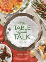 If the Table Could Talk- A Taste of the Holidays