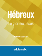 Hébreux: Le glorieux Jésus