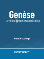 Genèse: Le verset fondamental de la Bible