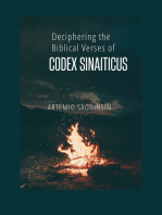 Deciphering the Biblical Verses of Codex Sinaiticus