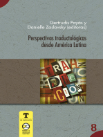Perspectivas traductológicas desde América Latina