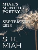 September 2023: Miah's Monthly Poetry