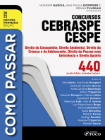 Como passar concursos CEBRASPE -Direito do Consumidor, Ambiental, ECA, Deficiência e Agrário