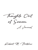 Thoughts Out of Season