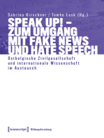 Speak Up! - Zum Umgang mit Fake News und Hate Speech: Ostbelgische Zivilgesellschaft und internationale Wissenschaft im Austausch