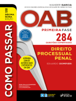 Como passar OAB – Direito Processual Penal