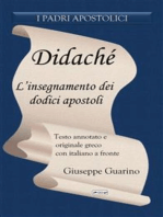 Didaché: L'insegnamento dei dodici apostoli