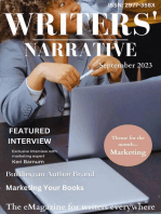 Writers' Narrative eMagazine September 2023