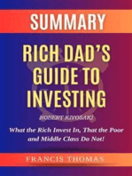 Summary of Rich Dad’s Guide to Investing by Robert Kiyosaki