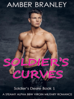 Soldier's Curves (A Steamy Alpha BBW Virgin Military Romance): Soldier's Desire, #1