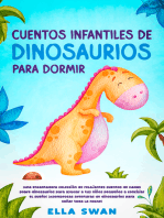 Cuentos infantiles de dinosaurios para dormir: ¡Una encantadora colección de relajantes cuentos de hadas sobre dinosaurios para ayudar a tus niños pequeños a conciliar el sueño! ¡Asombrosas aventuras de dinosaurios para soñar toda la noche!