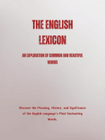 The English Lexicon