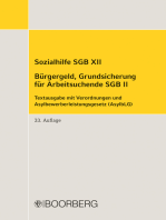 Sozialhilfe SGB XII Bürgergeld, Grundsicherung für Arbeitsuchende SGB II: Textausgabe mit Verordnungen und Asylbewerberleistungsgesetz (AsylbLG)
