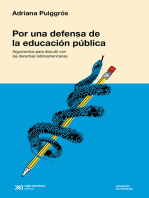 Por una defensa de la educación pública: Argumentos para discutir con las derechas latinoamericanas