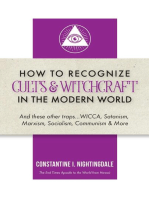 How to Recognize Cults & Witchcraft in the Modern World: And these other traps...WICCA, Satanism, Marxism, Socialism, Communism & More