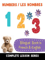 Numbers - Les Nombres - Bilingual Book In French & English: Read-Along, Audio Included
