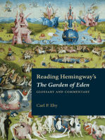 Reading Hemingway's The Garden of Eden: Glossary and Commentary
