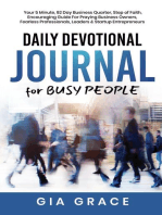Daily Devotional Journal for BUSY PEOPLE