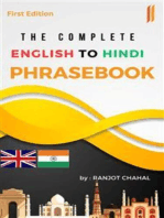 The Complete English to Hindi Phrasebook