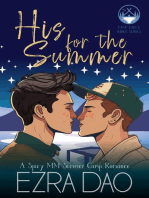 His For the Summer: An M/M Summer Camp Romance: Camp Eagle Ridge, #1
