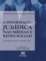 A informação jurídica nas mídias e redes sociais: contributos para o capital social